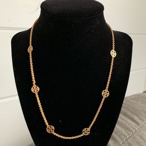 Gold Tory Burch Necklace